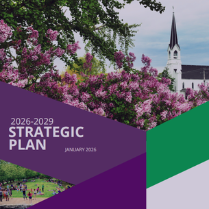 Cover of the Village of Lombard 2026–2029 Strategic Plan, dated January 2026, featuring lilac blooms