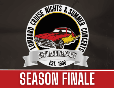 Cruise Nights logo with season finale text