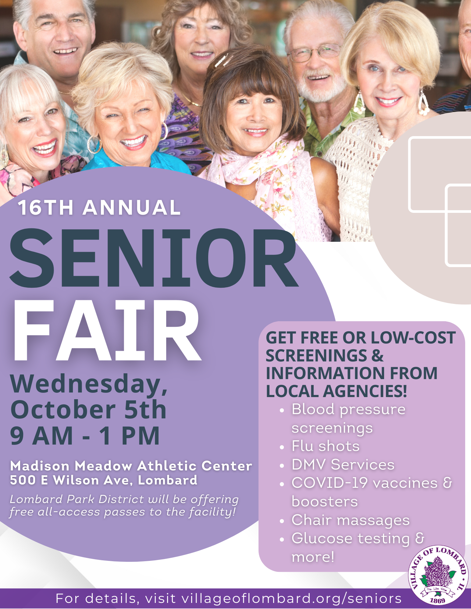 Senior Fair 2022 Flyer